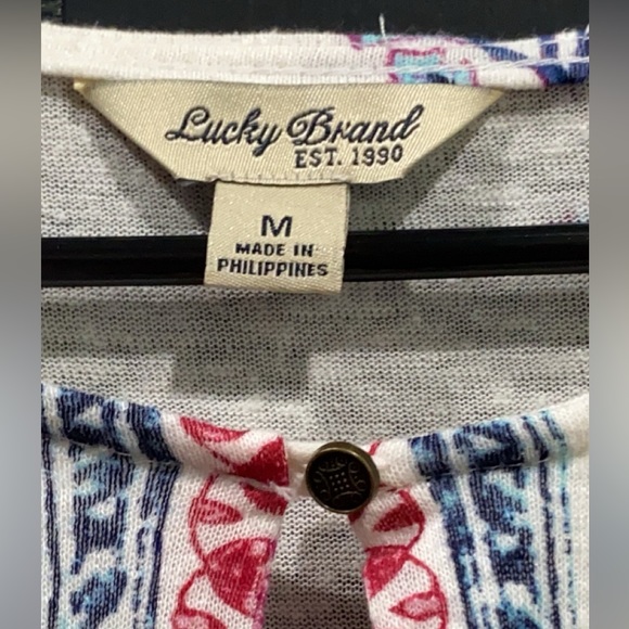 Lucky Brand Floral Tank - Picture 7 of 9